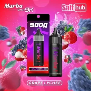 marbo bar 9000 puffs GRAPE LYCHEE 葡萄荔枝