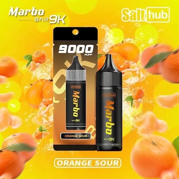 marbo bar 9000 puffs ORANGE SOUR 橙子