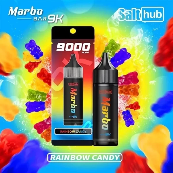 marbo bar 9000 puffs RAINBOW CANDY 彩虹糖