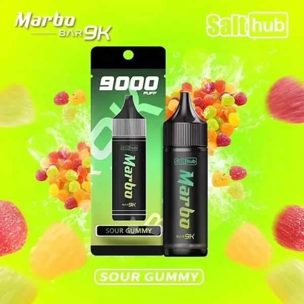 marbo bar 9000 puffs SOUR GUMMY 酸味軟糖