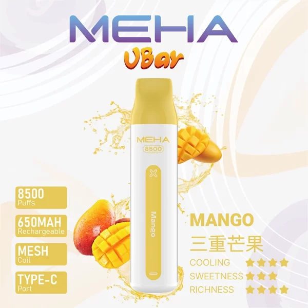 MEHA VBar 小白條一次性電子煙