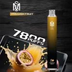 Mso 7800 Puffs拋棄式電子煙 百香果