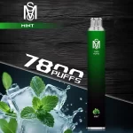 Mso 7800 Puffs拋棄式電子煙 薄荷