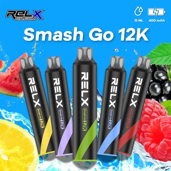 RELX Smash Go12000口一次性電子煙